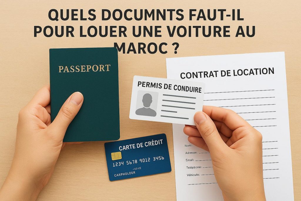Quels documents faut-il pour louer une voiture au Maroc ? Guide complet 2025 — EKSCARS article